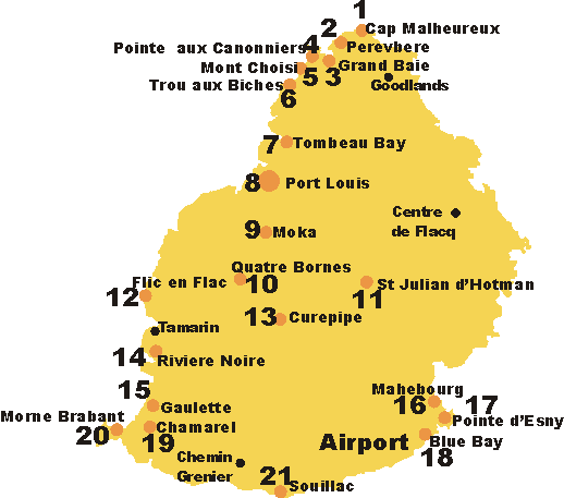 Mauritius  Restaurants