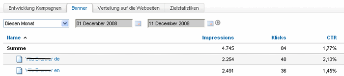 banner statistik