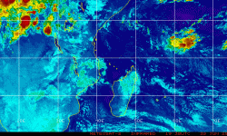 Satellite Bilder Mauritius