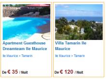 Unterkunft Mauritius
